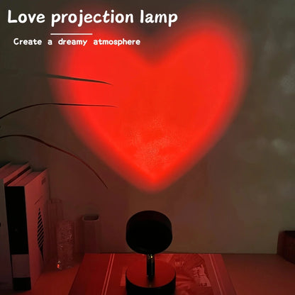 ❤️ Luminaa Heart Sunset – Twoje Prywatne Serce na Ścianie ❤️