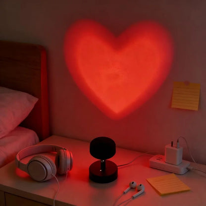 ❤️ Luminaa Heart Sunset – Twoje Prywatne Serce na Ścianie ❤️