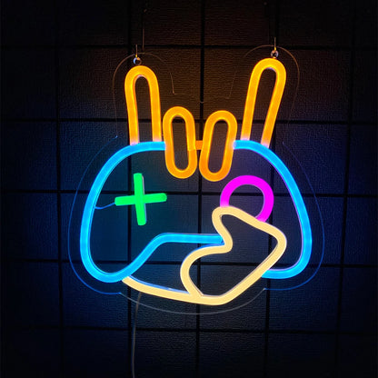 Neon GameZone – Stwórz Gamingowy Klimat w Swoim Pokoju