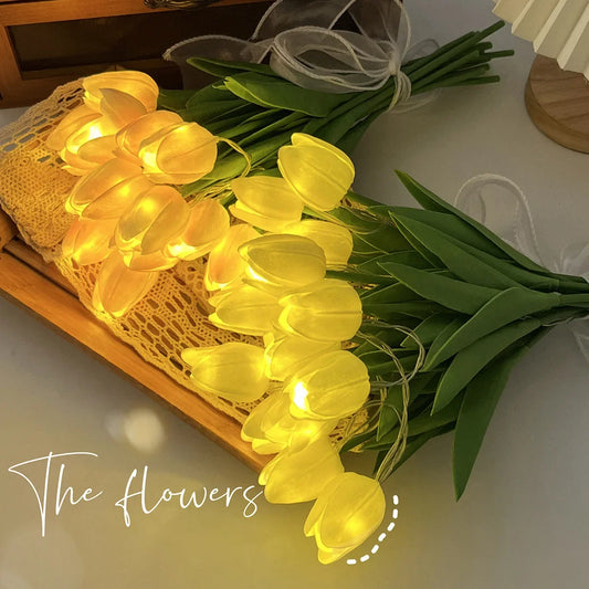 🌷 Luminaa Tulip Night Light – Magiczny Bukiet Tulipanów 🌷