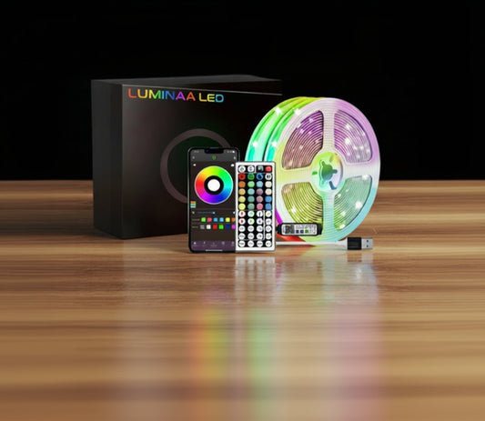 Luminaa Smart LED Strip – Twoje Wnętrze w Milionie Kolorów 🌈