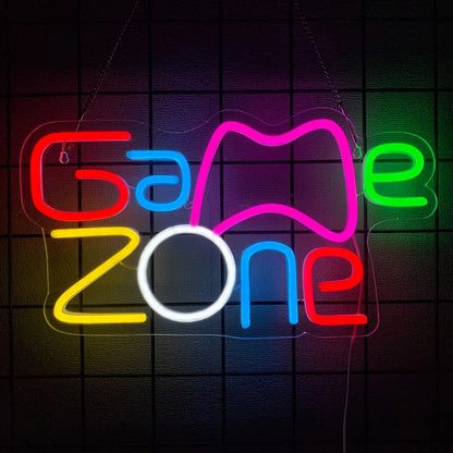 Neon GameZone – Stwórz Gamingowy Klimat w Swoim Pokoju