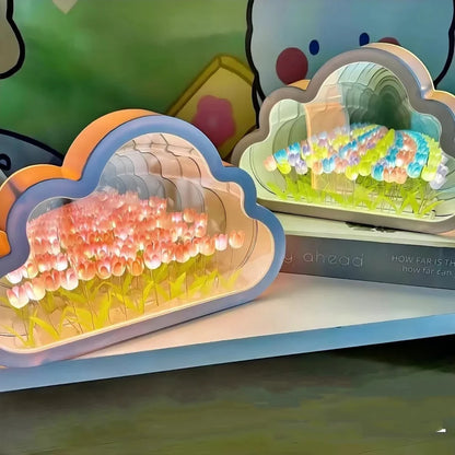 ☁️ Luminaa Cloud Mirror – Magiczne Lustro Tulipanowe DIY ☁️