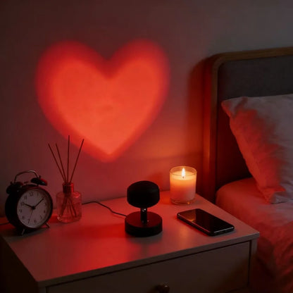 ❤️ Luminaa Heart Sunset – Twoje Prywatne Serce na Ścianie ❤️