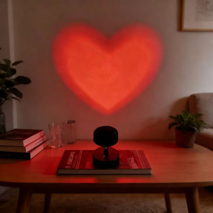 ❤️ Luminaa Heart Sunset – Twoje Prywatne Serce na Ścianie ❤️