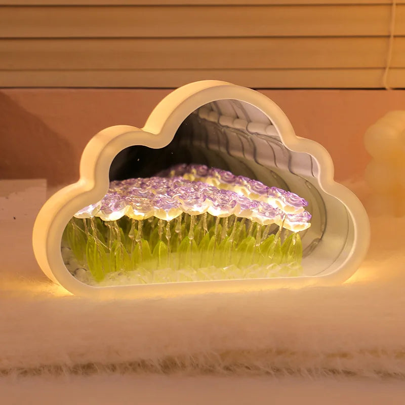 ☁️ Luminaa Cloud Mirror – Magiczne Lustro Tulipanowe DIY ☁️