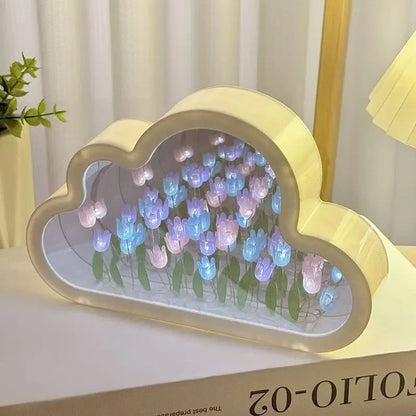 ☁️ Luminaa Cloud Mirror – Magiczne Lustro Tulipanowe DIY ☁️