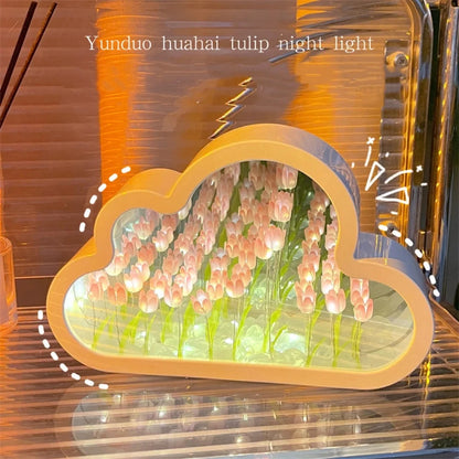 ☁️ Luminaa Cloud Mirror – Magiczne Lustro Tulipanowe DIY ☁️