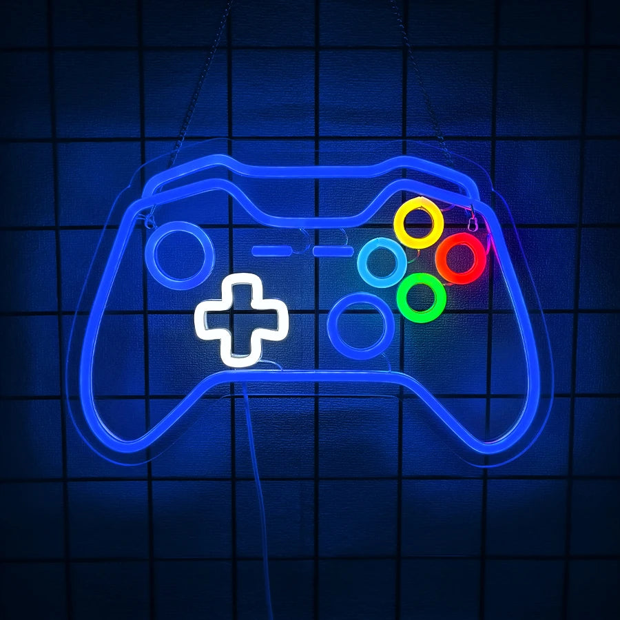 Neon GameZone – Stwórz Gamingowy Klimat w Swoim Pokoju